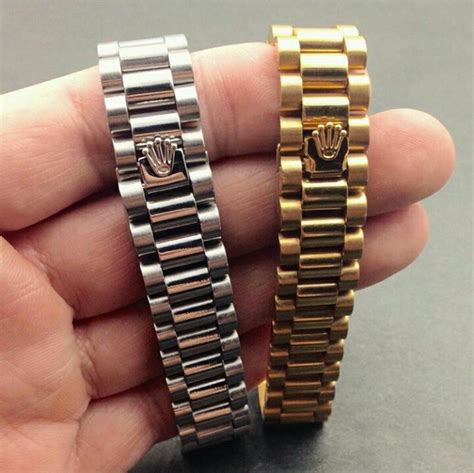 Las correas y brazaletes de los relojes Rolex.